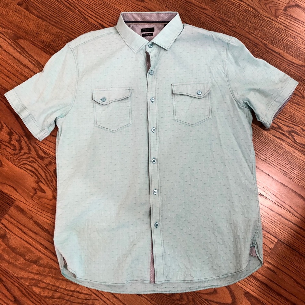 Euc 7 Diamonds Button Up - image 1